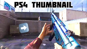 HOW TO MAKE THUMBNAILS ON PS4/PS5/XBOX