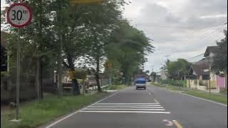Jalan Secang - Temanggung (Jalan Nasional 14 Rute Nomor 15). Badran, Kranggan, Temanggung, 2023.