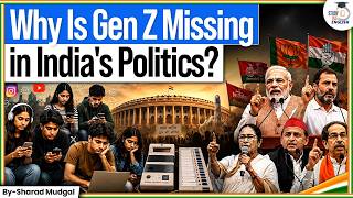 Why Is Gen Z Missing from India's Politics | Young Voters But Old Politicians! | StudyIQIAS English