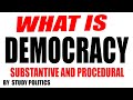 What is Democracy in Urdu / Hindi