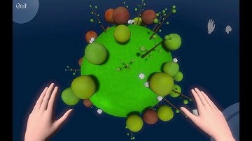 Mini Globe - Demo for Perceptual Computing Challenge 2013