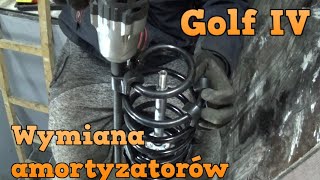 Wymiana sprężyn i amortyzatorów - Golf IV