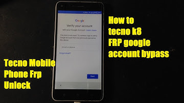 Tecno K8 Frp Bypass Google Account Bypass
