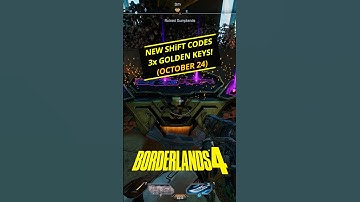 NEW SHiFT CODES (OCTOBER 24) 3x GOLDEN KEYS #borderlandsgame #borderlandsguide