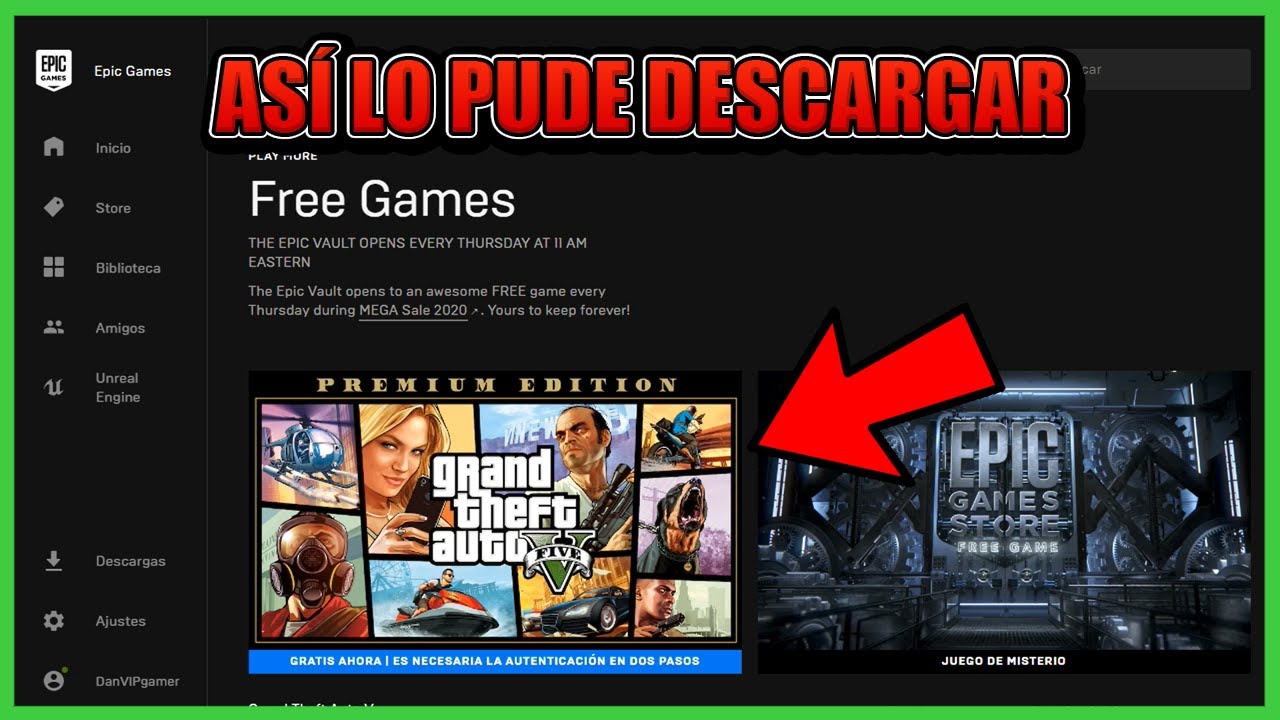 GTA V gratis: cómo descargar el juego en la Epic Games Store