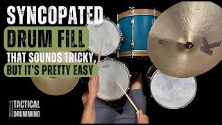 Syncopated Drum Fill That Sounds Tricky, But It’s Easy
