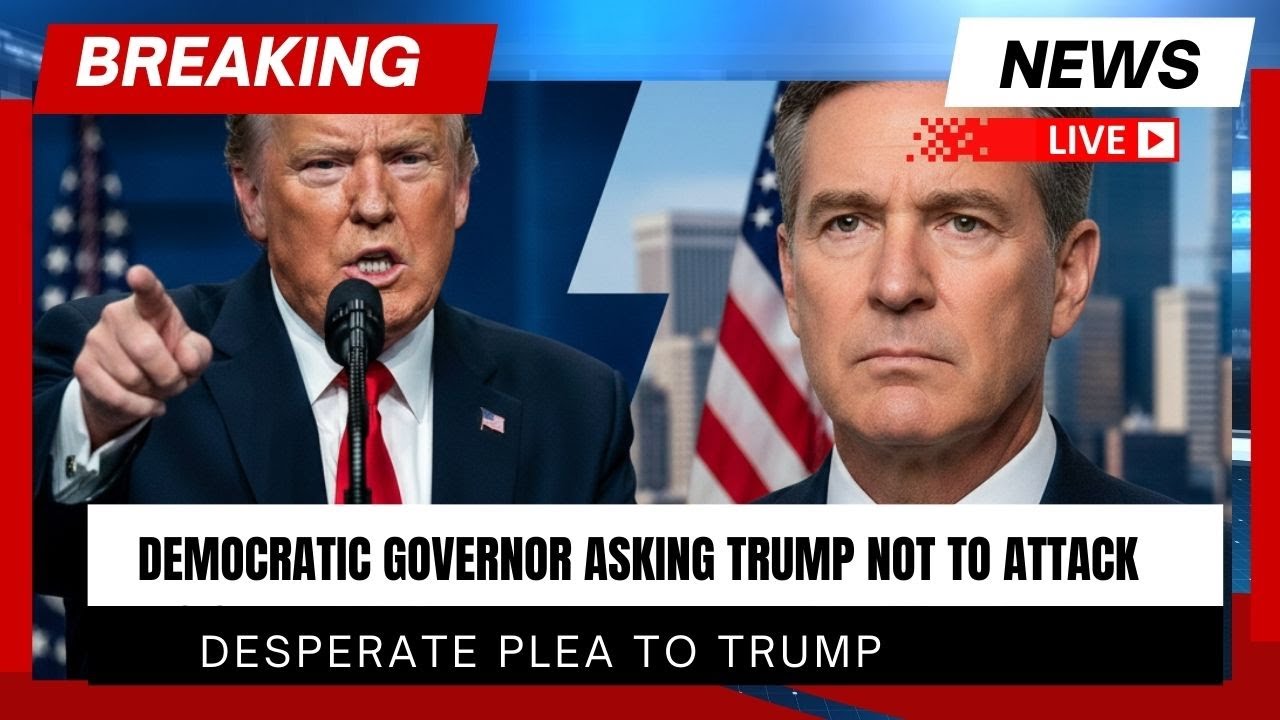 Democratic governor asking Trump not to attack his state