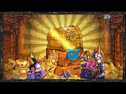 GEBRUSTAGS MEGA LEGENDARY DUNGEON !!!! - ? Shakes and Fidget ? -  Let's Play SFGame