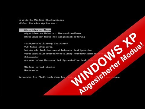 Windows XP: Abgesicherter Modus!