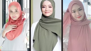 7 GAYA CANTIK SHAWL TUTORIAL 2022 – CARA PAKAI SHAWL TERKINI MUDAH BENTUK HASIL PERFECT