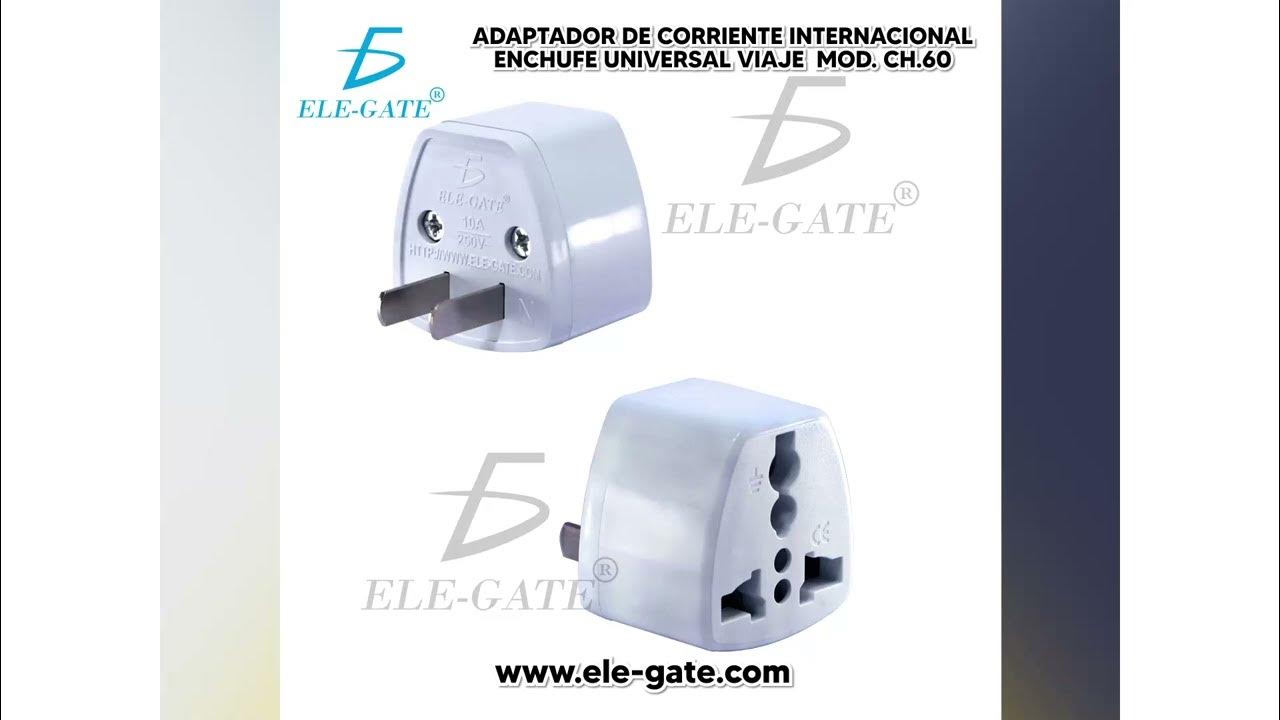 Adaptador De Corriente Internacional Enchufe Universal Viaje 