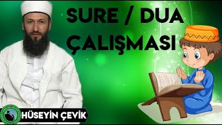 Sure Tali̇mi̇ - Namaz Dualari - Namaz Sureleri̇ Çalişmasi Hüseyin Çevik Hoca