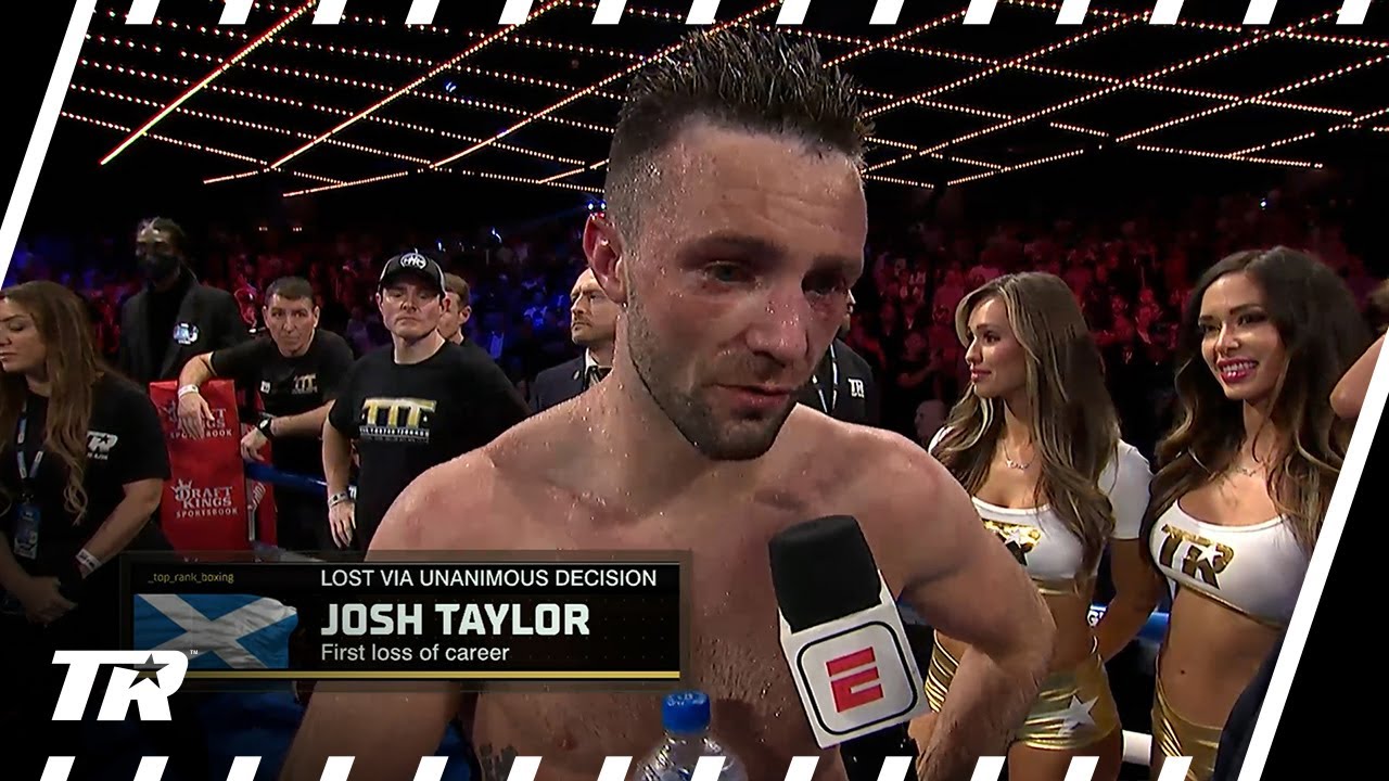 Josh Taylor Reflects on Loss To Teofimo Lopez I WOULD LIKE TO RUN IT BACK 