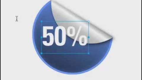 Fireworks CS 4 Web Sticker Tutorial