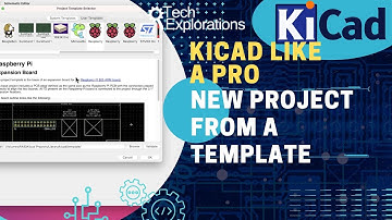 KiCad 8 - Create a new project from a template