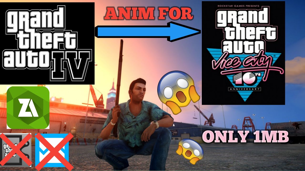 GTA 4 anim for GTA Vice City