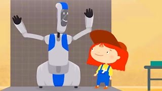 Ein Roboter hilft Doktor MacWheelie. Zeichentrickfilme auf Deutsch.