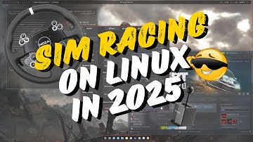 Simracen op Linux in 2025 - DD Stuur, schakelpook, handrem, pedalen