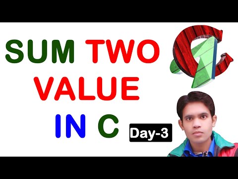 Sum Two integer value in c (Day - 2)