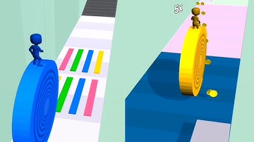 Layers Roll Gameplay walkthrough Level Mobile Android