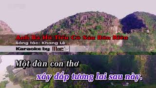 Anh Ba Hủ Tiếu Cô Sáu Bún Riêu - Khang Lê Karaoke DLKARA.mp4