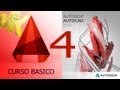AutoCAD 2014, Tutorial introducir ordenes y comandos, Curso Basico Españ...