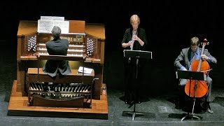 Concert by organist Mark Babcock and performers on Voice, Oboe, English Horn, Euphonium, and Cello