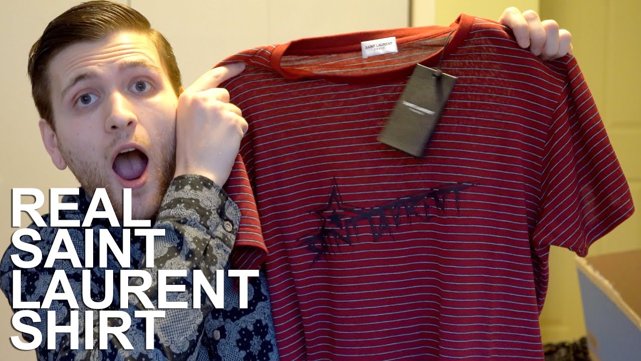 real vs fake saint laurent sweatshirt｜TikTok Search