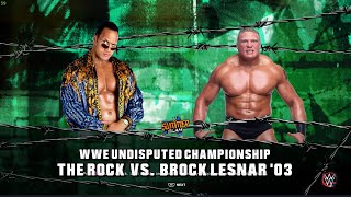 FULL MATCH: The Rock vs. Brock Lesnar – WWE Undisputed Title Match: SummerSlam 2002