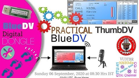 Pune Hams -  BlueDV  Direct Mode using Digital Dongle with BlueDV - Demo - VU3TBR #22