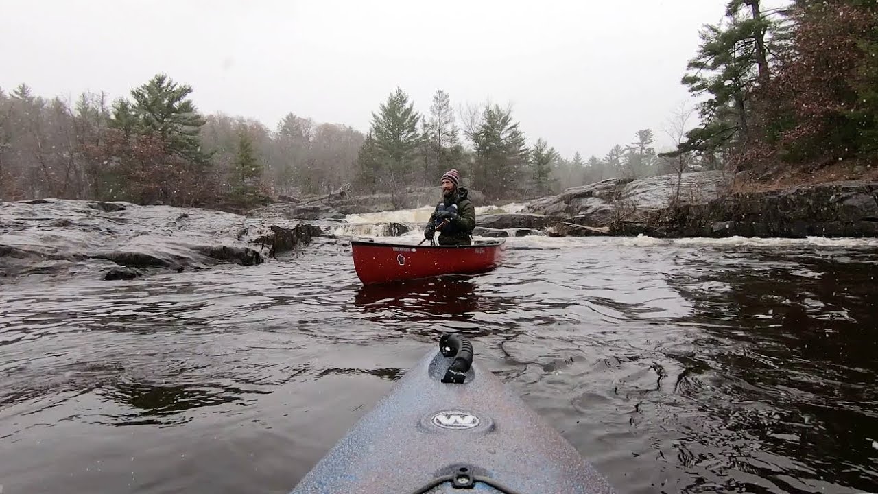 Eau Claire River (Eau Claire County) Big Falls County Park to County Road QQ, Wisconsin YouTube
