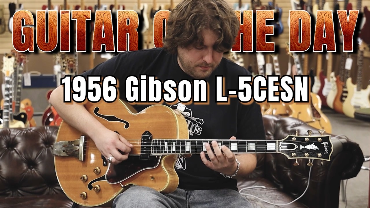 1956 Gibson L-5CESN | Guitar of the Day - YouTube