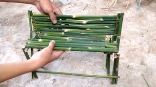 DIY Chair | Two chairs in one use bamboo