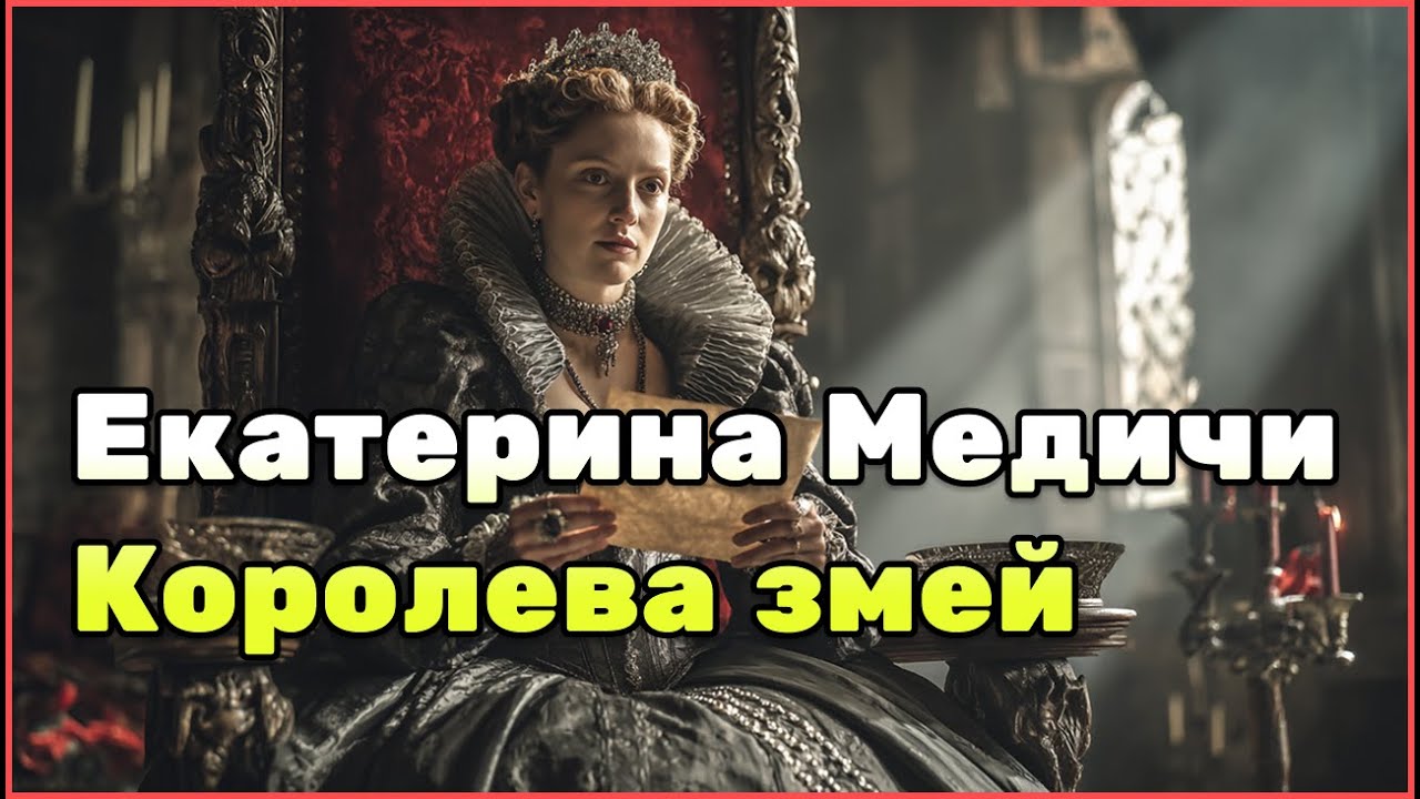 Екатерина Медичи: жизнь, власть и мифы чёрной королевы французского двора