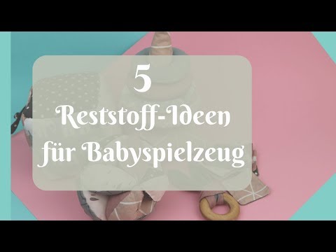 Video: Wie Man Ein Babyspielzeug Näht