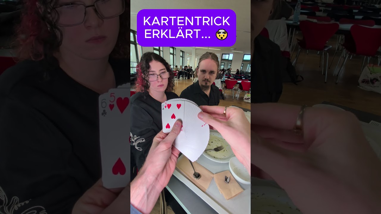 Karte finden Kartentrick 