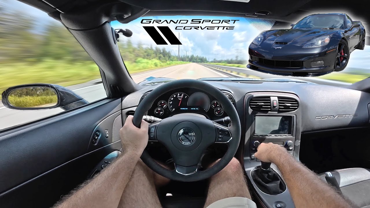 C6 Grand Sport: Not a Z06, But It’ll Do 😈 – C6 Corvette Grand Sport POV Drive *6.2L V8 ASMR*