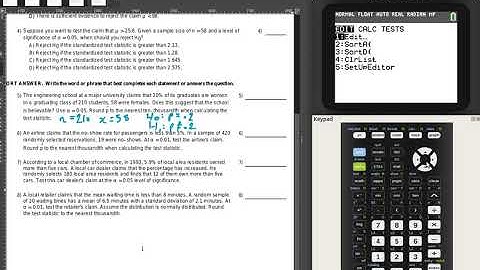 MATH1342 Test 4 Review -- Problem 5