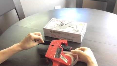 How to Load a Sticker Gun (Sanwa MX-5500 Plus)