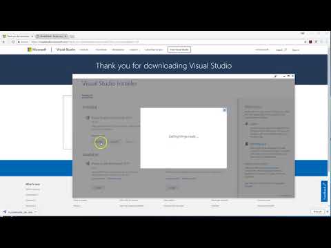 Download and Install Visual Studio