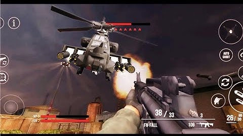IGI Frontline Sniper Commando : Destroy the Helicopter before Military Officials Escape