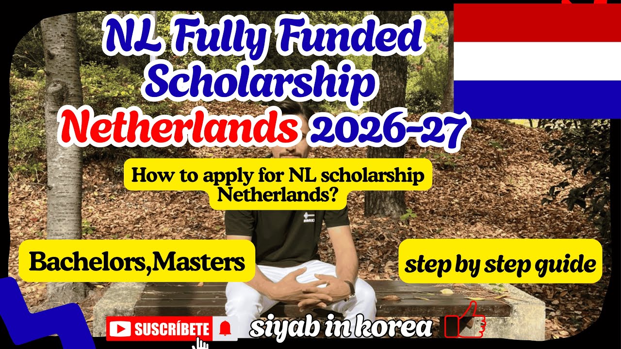 Стипендии Нидерландов 🇳🇱 для бакалавров и магистров 2026-27 гг. 