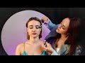 [ASMR] BEST Glitter Makeup Tutorial Summer Festival 2024, Makeup Artist Training | Unintentional