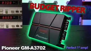 Cheapest Pioneer GM-A3702 2-Channel Amplifier - It's better than we thought! by Quality Mobile Video 23,891 views 2 years ago 4 minutes, 48 seconds