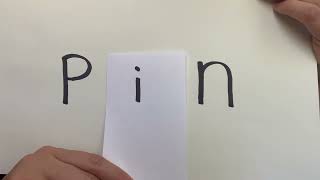 MLL-GVRP Pan, Pen, Pin, Pun and ‘an’ words