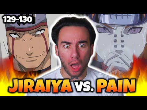 JIRAIYA Vs PAIN Naruto Shippuden Reaction 