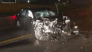Driver faces charges after hitting VDOT truck, fleeing the scene