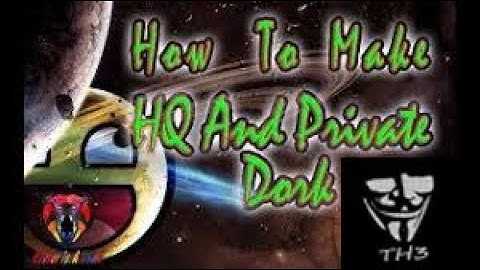 HOW TO MAKE PRIVATE DORKS كيفية عمل برايفت دوركات 2019