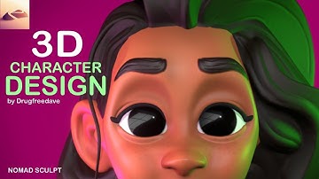 3D Character Design in Nomad Sculpt: Skillshare Tutorial