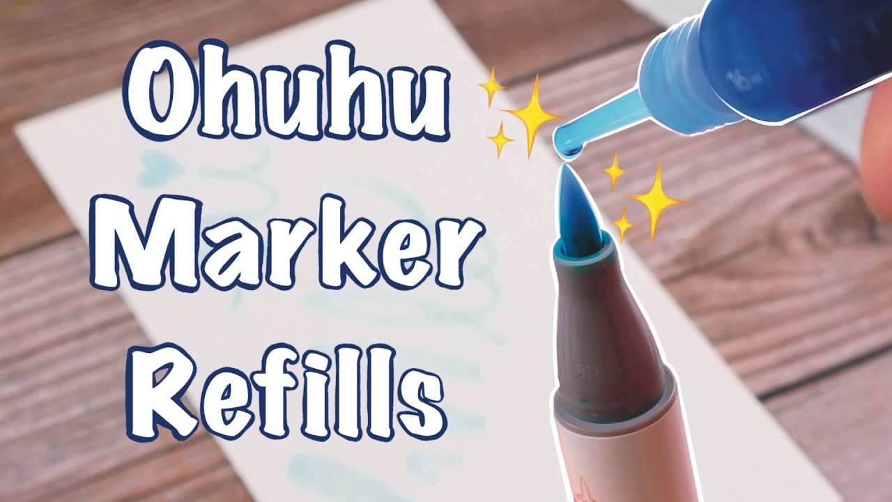 Ohuhu Marker Ink 120 Refill for Alcohol Marker